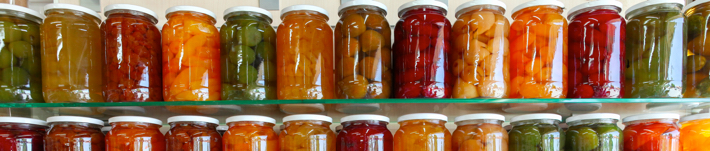 glass jars with lids for food storage