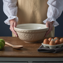 26cm Mason Cash In The Forest, Stone Owl Mixing Bowl