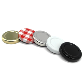 Spice Bottle Caps, Lids for Spice Jars, 43mm Standard, Fits Most