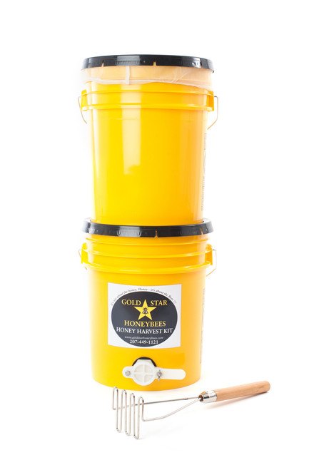 Harvesting honey is a snap in a Gold Star Honey Harvest kit.