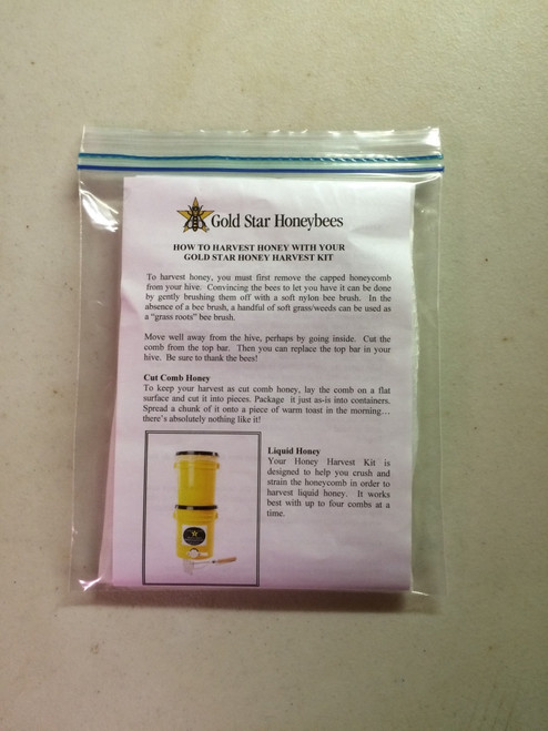 Always nice to have a pair of spare strainers around for your Gold Star Honey Harvest kit.