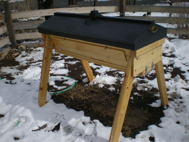 Did you know you could hive bees in snow?