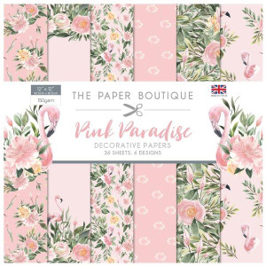 The Paper Boutique Pink Paradise 12x12 Paper Pad 160gsm The Paper Boutique Pink Paradise 12x12 Paper Pad 160gsm