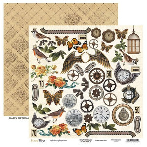 ScrapBoys - Industrial Romance Elements 12 x 12 - (INRO-07)
INDUSTRIAL ROMANCE - collection for fans of vintage style with steampunk elements and a bit of romance. You will find in it a lot of different elements like flowers, gears, birds, clocks.
A variety of elements to cut out and add to your cards and projects
Sheet Size: 30,5 x 30,5 cm (12’’x12’’) 190 gsm ScrapBoys - Industrial Romance Elements 12 x 12 - (INRO-07)
INDUSTRIAL ROMANCE - collection for fans of vintage style with steampunk elements and a bit of romance. You will find in it a lot of different elements like flowers, gears, birds, clocks.
A variety of elements to cut out and add to your cards and projects
Sheet Size: 30,5 x 30,5 cm (12’’x12’’) 190 gsm