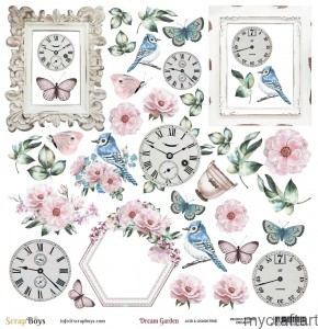 ScrapBoys - Dream Garden Elements 12 x 12 - (DRGA-07)
DREAM GARDEN - collection is dedicated to lovers of shabby style and also to all those who like wedding atmosphere. You will find in it a lot of flowers, frames, cracks that will give your work a unique look.
Sheet Size: 30,5 x 30,5 cm (12’’x12’’) 190 gsm ScrapBoys - Dream Garden Elements 12 x 12 - (DRGA-07)
DREAM GARDEN - collection is dedicated to lovers of shabby style and also to all those who like wedding atmosphere. You will find in it a lot of flowers, frames, cracks that will give your work a unique look.
Sheet Size: 30,5 x 30,5 cm (12’’x12’’) 190 gsm