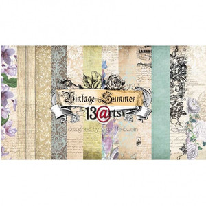 13@rts  - Vinatge Summer  12 x 12 (606046616832)
Paper Collection Set 12ins x 12ins (30cm x 30cm)  13 Arts - Vintage Summer, designed by Aida Domisiewicz 200gsm.  Set contains 6 double sided sheets Acid and Lignin free. 13@rts  - Vinatge Summer  12 x 12 (606046616832)
Paper Collection Set 12ins x 12ins (30cm x 30cm)  13 Arts - Vintage Summer, designed by Aida Domisiewicz 200gsm.  Set contains 6 double sided sheets Acid and Lignin free.