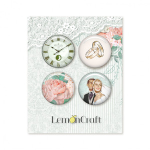 Lemoncraft - Love Of My Life - Buttons / badge (Set of 4) (LD-LOML01)
Set of 4 adhesive buttons with a different motifs.
Full of color add-ons for scrapbooking, cardmaking and other decorating items. They fit perfectly into the paper collection.
Size of a single button about 2,50 cm Lemoncraft - Love Of My Life - Buttons / badge (Set of 4) (LD-LOML01)
Set of 4 adhesive buttons with a different motifs.
Full of color add-ons for scrapbooking, cardmaking and other decorating items. They fit perfectly into the paper collection.
Size of a single button about 2,50 cm