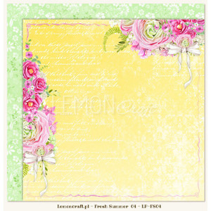 Lemoncraft - Fresh Summer 04 - Double Sided 12 x 12 (LP-FS04) Lemoncraft - Fresh Summer 04 - Double Sided 12 x 12 (LP-FS04)