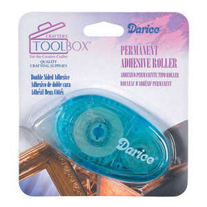 Darice Tape Roller - Double Sided Adhesive Runner - 8mm x 7m (2445-97)
Make your sticking that bit easier with the Darice Tape Roller which holds and dispenses 8mm x 7m double sided permanent adhesive tape. Ideal for use on paper and lightweight cardstock. Acid free, permanent. Darice Tape Roller - Double Sided Adhesive Runner - 8mm x 7m (2445-97)
Make your sticking that bit easier with the Darice Tape Roller which holds and dispenses 8mm x 7m double sided permanent adhesive tape. Ideal for use on paper and lightweight cardstock. Acid free, permanent.