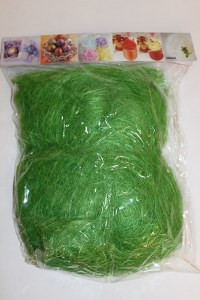 Sisal - Lime Green - 100g (60409)

Use in floral arrangements or to add dimension and texture to your cards and projects.

You only need to use a small amount for a good effect.

Can also be used as a filler for gift baskets, bags etc..