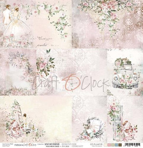 Craft O'Clock - Love Me Forever collection - One-sided paper 12"x 12" - Decorative Cards,  250 gsm (1 sheet) (CC-PL-LMF-F8)

Single sheet of high-quality paper for scrapbooking and other craft projects. Perfect for making scrapbook layouts, albums and greeting cards or wedding invitations etc.  Acid-free and lignin-free.  Single sided paper.  Size: 12x12 inches (30,5x30,5cm)  Weight: 250g / m2.

 