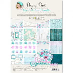 Lemoncraft - Silence Basic- A4 (LEM-SILEN-09)
Pad contains 16 double-sided papers, 16 designs - 2 pieces per design, 250gsm. Bonus pattern at the back of the cover. Lemoncraft - Silence Basic- A4 (LEM-SILEN-09)
Pad contains 16 double-sided papers, 16 designs - 2 pieces per design, 250gsm. Bonus pattern at the back of the cover.