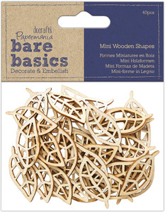 Papermania Bare Basics Wooden Shapes Leaf (40pcs) (PMA 174524)
Pack of beautiful wooden leaf embellishments. 40 Pieces in pack. Each leaf has beautiful detailing and can be used as embellishments in all sorts of craft projects. Scrapbooking, Card making, Decoupeage and more. Each leaf can be painted and glittered or leave them in their natural wood colour. Papermania Bare Basics Wooden Shapes Leaf (40pcs) (PMA 174524)
Pack of beautiful wooden leaf embellishments. 40 Pieces in pack. Each leaf has beautiful detailing and can be used as embellishments in all sorts of craft projects. Scrapbooking, Card making, Decoupeage and more. Each leaf can be painted and glittered or leave them in their natural wood colour.