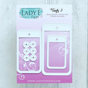 Lady E Design - Tags 2, Cutting Dies Set
High Quality Cutting Dies, used in most die cutting machines. Lady E Design - Tags 2, Cutting Dies Set
High Quality Cutting Dies, used in most die cutting machines.