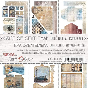 Craft O'Clock - Junk Journal Set - Age of Gentleman - 6 Pcs. (CC-JJ-F16)
Junk Journal Set, Age of Gentleman Collection. Each Sheet Size 15.5 x 30.5cm. Pack contains 6 pieces, 3 Single sided, 250g, and 3 double sided, 190g. Acid and Lignin free. Craft O'Clock - Junk Journal Set - Age of Gentleman - 6 Pcs. (CC-JJ-F16)
Junk Journal Set, Age of Gentleman Collection. Each Sheet Size 15.5 x 30.5cm. Pack contains 6 pieces, 3 Single sided, 250g, and 3 double sided, 190g. Acid and Lignin free.