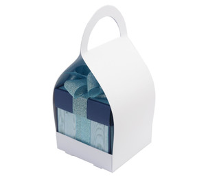 Exploding Box Carrier - White - 300gsm - (ID1032) Exploding Box Carrier - White - 300gsm - (ID1032)