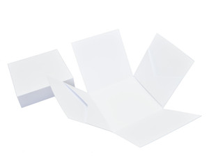 Exploding Box With Lid and Pockets - White - 300gsm - 2 pieces - (ID3469)
dimensions after folding 10x10x10cm
the four walls close like shutters
height of the lid wall 3cm
basis weight 300g / m2
for self-assembly
Exploding Box With Lid and Pockets - White - 300gsm - 2 pieces - (ID3469)
dimensions after folding 10x10x10cm
the four walls close like shutters
height of the lid wall 3cm
basis weight 300g / m2
for self-assembly