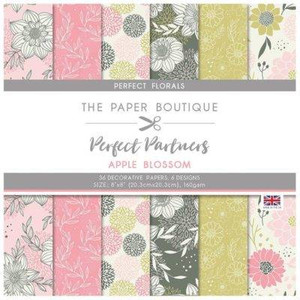 The Paper Boutique - Perfect Partners Collection - 8"x 8" Paper Pad - Apple Blossom Florals (PB1508)
• Co-ordinating papers great for matting and layering
• 36 sheets with 6 each of 6 designs 160 gsm
• 8 x 8 inch pad
• Made in UK The Paper Boutique - Perfect Partners Collection - 8"x 8" Paper Pad - Apple Blossom Florals (PB1508)
• Co-ordinating papers great for matting and layering
• 36 sheets with 6 each of 6 designs 160 gsm
• 8 x 8 inch pad
• Made in UK