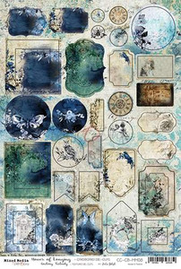 Craft O'Clock - Hours of Longing - Cardboard Die-Cuts 2mm (CC-CB-MM08)
Cardboard Die-Cuts that coordinate with the Hoursof Longing range of papers. This range is perfect for use in all of your cardmaking, scrapbooking, decoupage and craft projects. Cardboard Die-Cuts 20.3x30.5cm sheet with cut out elements on solid 2mm cardboard (joined with a sheet by small bridges). Die-cuts were created in the process of laminating paper on solid cardboard 2mm. Perfect for mixed media techniques thanks to their thickness.Acid and lignin free. Craft O'Clock - Hours of Longing - Cardboard Die-Cuts 2mm (CC-CB-MM08)
Cardboard Die-Cuts that coordinate with the Hoursof Longing range of papers. This range is perfect for use in all of your cardmaking, scrapbooking, decoupage and craft projects. Cardboard Die-Cuts 20.3x30.5cm sheet with cut out elements on solid 2mm cardboard (joined with a sheet by small bridges). Die-cuts were created in the process of laminating paper on solid cardboard 2mm. Perfect for mixed media techniques thanks to their thickness.Acid and lignin free.