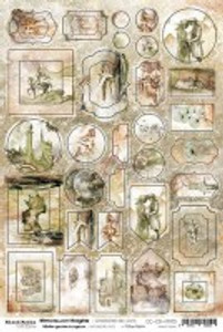 Craft O'Clock - Bittersweet Heights - Cardboard Die-Cuts 2mm (CC-CB-MM10)
Cardboard Die-Cuts that coordinate with the Bittersweet Heights range of papers. This range is perfect for use in all of your cardmaking, scrapbooking, decoupage and craft projects. Cardboard Die-Cuts 20.3x30.5cm sheet with cut out elements on solid 2mm cardboard (joined with a sheet by small bridges). Die-cuts were created in the process of laminating paper on solid cardboard 2mm. Perfect for mixed media techniques thanks to their thickness.Acid and lignin free. Craft O'Clock - Bittersweet Heights - Cardboard Die-Cuts 2mm (CC-CB-MM10)
Cardboard Die-Cuts that coordinate with the Bittersweet Heights range of papers. This range is perfect for use in all of your cardmaking, scrapbooking, decoupage and craft projects. Cardboard Die-Cuts 20.3x30.5cm sheet with cut out elements on solid 2mm cardboard (joined with a sheet by small bridges). Die-cuts were created in the process of laminating paper on solid cardboard 2mm. Perfect for mixed media techniques thanks to their thickness.Acid and lignin free.