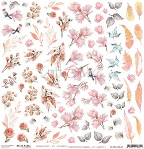 Craft O'Clock - Mixed Media -12 x 12 Sheet - Extras To Cut IX - Flowers 4 (CC-MM-DOD-16)
Single sheet of high-quality paper for scrapbooking and other craft projects. Perfect for making scrapbook layouts, albums and greeting cards or wedding invitations etc.  Acid-free and lignin-free.  Double sided paper.  Size: 12x12 inches (30,5x30,5cm)  Weight: 250g / m2. Craft O'Clock - Mixed Media -12 x 12 Sheet - Extras To Cut IX - Flowers 4 (CC-MM-DOD-16)
Single sheet of high-quality paper for scrapbooking and other craft projects. Perfect for making scrapbook layouts, albums and greeting cards or wedding invitations etc.  Acid-free and lignin-free.  Double sided paper.  Size: 12x12 inches (30,5x30,5cm)  Weight: 250g / m2.