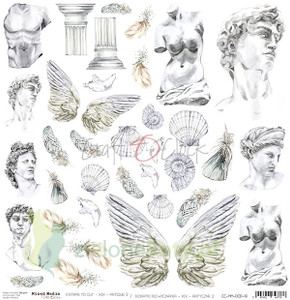 Craft O'Clock - Mixed Media -12 x 12 Sheet - Extras To Cut - XIX - Antique 2 (CC-MM-DOD-19)
Single sheet of high-quality paper for scrapbooking and other craft projects. Perfect for making scrapbook layouts, albums and greeting cards or wedding invitations etc. Acid-free and lignin-free. Double sided paper. Size: 12x12 inches (30,5x30,5cm) Weight: 250g / m2. Craft O'Clock - Mixed Media -12 x 12 Sheet - Extras To Cut - XIX - Antique 2 (CC-MM-DOD-19)
Single sheet of high-quality paper for scrapbooking and other craft projects. Perfect for making scrapbook layouts, albums and greeting cards or wedding invitations etc. Acid-free and lignin-free. Double sided paper. Size: 12x12 inches (30,5x30,5cm) Weight: 250g / m2.