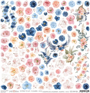 Craft O'Clock - Mixed Media - 12 x 12 Sheet - Extras To Cut - Flowers - XXVI (CC-KW-26)
Single sheet of high-quality paper for scrapbooking and other craft projects. Perfect for making scrapbook layouts, albums and greeting cards or wedding invitations etc. Acid-free and lignin-free. Double sided paper. Size: 12x12 inches (30,5x30,5cm) Weight: 250g / m2. Craft O'Clock - Mixed Media - 12 x 12 Sheet - Extras To Cut - Flowers - XXVI (CC-KW-26)
Single sheet of high-quality paper for scrapbooking and other craft projects. Perfect for making scrapbook layouts, albums and greeting cards or wedding invitations etc. Acid-free and lignin-free. Double sided paper. Size: 12x12 inches (30,5x30,5cm) Weight: 250g / m2.