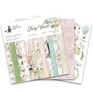 P13 - Truly Yours - 12x12 Paper Pad (P13-TRU-08)
Paper pad of double sided scrapbooking cardstock, size 12x12". Each set consists of 12 pieces - 2 of each design and 2 additional BONUS designs on the covers. Paper weight 240gsm.
Tip:
Buying a paper set you get 12 double sided papers that gives you 24 designs matching perfectly. Such a pad is a great base for all the creative projects, and you do not need to look for different papers that work together well. More time for creation! P13 - Truly Yours - 12x12 Paper Pad (P13-TRU-08)
Paper pad of double sided scrapbooking cardstock, size 12x12". Each set consists of 12 pieces - 2 of each design and 2 additional BONUS designs on the covers. Paper weight 240gsm.
Tip:
Buying a paper set you get 12 double sided papers that gives you 24 designs matching perfectly. Such a pad is a great base for all the creative projects, and you do not need to look for different papers that work together well. More time for creation!