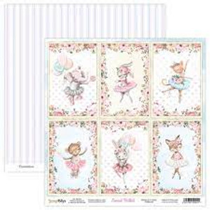 ScrapBoys - Sweet Ballet 12 x 12 - Single Sheet - (SWBA-06)

SWEET BALLET - collection dedicated to little girls. You will find a lot of elements to cut, flowers, ballerinas and animals. We hope you will like the collection as much as the others..

Sizes : paper sheets ; 30,5 x 30,5 cm ( 12’’x12’’)  Acid & Lignin Free.

Weight: 190 gsm