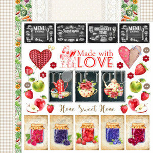 LemonCraft - Delicious 04 - 12 x 12 Double Sided Scrapbooking Paper (LEM-DELIC04)
Dimensions of a single sheet are 12x12 inches, Acid-free and lignin-free, Weight 250gsm, Printed on both sides. LemonCraft - Delicious 04 - 12 x 12 Double Sided Scrapbooking Paper (LEM-DELIC04)
Dimensions of a single sheet are 12x12 inches, Acid-free and lignin-free, Weight 250gsm, Printed on both sides.