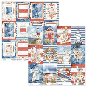 Mintay - Seaside Escape Toppers - 12 x 12 (MT-SEA-06) Mintay - Seaside Escape Toppers - 12 x 12 (MT-SEA-06)