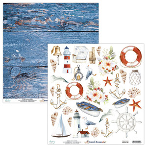 Mintay - Seaside Escape Elements - 12 x 12 (MT-SEA-09)