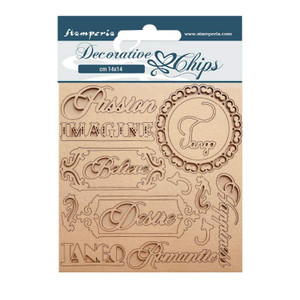 Stamperia Decorative Chips - Desire Writings 14 x 14 cm (SCB145)
Desire collection has been designed by Dorota Kotowicz a polish artist specialising in scrapbooking, journaling and mixed media. For 20 years she worked in finance while dedicating her free time to her hobbies. Then she decided to make a profession out of her passion and started to devote her life to creativity. To give substantial embellishments for cards, scrapbook pages, mixed media projects and home décor. Perfect for decorating with a variety of products including paste, inks, paint, mica, glitter. This elegant Desire range also includes Self Adhesive Chipboards, Ephemera, Die Cuts, Rub-ons, Rice paper, Soft Moulds, Stencils, Rubber Stamps, Decorative Chip, coloured wooden shapes Scrapbook Papers in 12 x 12 inches, 8 x 8 inches and 6 x 6 inches.
Laser cut chipboard embellishments to bring out perfect detail.
Size: 14 x 14 cm. Ready to colour. Light weight and easy to use ans additions to your cards and projects. Stamperia Decorative Chips - Desire Writings 14 x 14 cm (SCB145)
Desire collection has been designed by Dorota Kotowicz a polish artist specialising in scrapbooking, journaling and mixed media. For 20 years she worked in finance while dedicating her free time to her hobbies. Then she decided to make a profession out of her passion and started to devote her life to creativity. To give substantial embellishments for cards, scrapbook pages, mixed media projects and home décor. Perfect for decorating with a variety of products including paste, inks, paint, mica, glitter. This elegant Desire range also includes Self Adhesive Chipboards, Ephemera, Die Cuts, Rub-ons, Rice paper, Soft Moulds, Stencils, Rubber Stamps, Decorative Chip, coloured wooden shapes Scrapbook Papers in 12 x 12 inches, 8 x 8 inches and 6 x 6 inches.
Laser cut chipboard embellishments to bring out perfect detail.
Size: 14 x 14 cm. Ready to colour. Light weight and easy to use ans additions to your cards and projects.