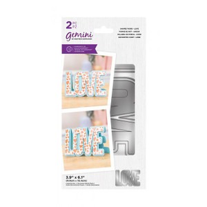 Gemini Expressions Shaped Word Die - Love (GEM-MD-EXP-SHWLOV)
Make your sentiments shout from the rooftops with the fun and fabulous Shaped Word collection! With this range, it’s all about the message with sets to create word-shaped card bases.
The Gemini Expressions Shaped Word Love set includes 2 dies to cut out a card base in the shape of the word LOVE. The top of the word doesn’t cut away, forming a sweet tent-fold card base!
The Shaped Word collection features five sentiments to choose from, as well as an accompanying range of stencils and a sentiment stamp set to add colour, texture and flair to your creations!
Achieve a professional finish to all your papercraft projects by cutting your materials with these dies for accuracy and precision. With a simple pass through the Gemini die-cutting machine or any other compatible die-cutting machine, you can cut multiple layers of your paper or card to produce several elements at once.
All you need is a die-cutting machine, a die and your chosen card or paperstock. Simply create your plate combination using the helpful Sandwich Guide in the instruction manual and run through your die-cutting machine – it’s that simple!
Why not browse the full collection to pick and mix sentiments, patterns and shapes to create the perfect card for any occasion!
Largest Die Size: 3.9” x 6.1” (9.9cm x 15.4cm Gemini Expressions Shaped Word Die - Love (GEM-MD-EXP-SHWLOV)
Make your sentiments shout from the rooftops with the fun and fabulous Shaped Word collection! With this range, it’s all about the message with sets to create word-shaped card bases.
The Gemini Expressions Shaped Word Love set includes 2 dies to cut out a card base in the shape of the word LOVE. The top of the word doesn’t cut away, forming a sweet tent-fold card base!
The Shaped Word collection features five sentiments to choose from, as well as an accompanying range of stencils and a sentiment stamp set to add colour, texture and flair to your creations!
Achieve a professional finish to all your papercraft projects by cutting your materials with these dies for accuracy and precision. With a simple pass through the Gemini die-cutting machine or any other compatible die-cutting machine, you can cut multiple layers of your paper or card to produce several elements at once.
All you need is a die-cutting machine, a die and your chosen card or paperstock. Simply create your plate combination using the helpful Sandwich Guide in the instruction manual and run through your die-cutting machine – it’s that simple!
Why not browse the full collection to pick and mix sentiments, patterns and shapes to create the perfect card for any occasion!
Largest Die Size: 3.9” x 6.1” (9.9cm x 15.4cm