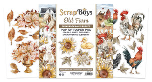 ScrapBoys - Old Farm Collection - 6"x 6" - Paper Pad (OLFA-09)
ScrapBoys papers for scrapbooking. 6" x 6" Paper Pad. There are 24 sheets printed on both sides. Can be used for creative purposes in all your craft projects, including card making scrapbooking and decoupage. Paper Weight: 190 gsm. Acid and Lignin Free. ScrapBoys - Old Farm Collection - 6"x 6" - Paper Pad (OLFA-09)
ScrapBoys papers for scrapbooking. 6" x 6" Paper Pad. There are 24 sheets printed on both sides. Can be used for creative purposes in all your craft projects, including card making scrapbooking and decoupage. Paper Weight: 190 gsm. Acid and Lignin Free.