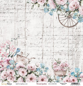 ScrapBoys - Dream Garden - 12"x 12" - Single Sheet - (DRGA-01)
Dream Garden collection.  Double Sided Printed Sheet.  Single paper sheet - 12’’x12’’ (30,5 x 30,5 cm) Paper Weight: 190 gsm ScrapBoys - Dream Garden - 12"x 12" - Single Sheet - (DRGA-01)
Dream Garden collection.  Double Sided Printed Sheet.  Single paper sheet - 12’’x12’’ (30,5 x 30,5 cm) Paper Weight: 190 gsm