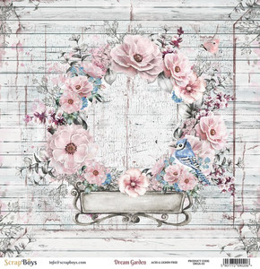 ScrapBoys - Dream Garden - 12"x 12" - Single Sheet - (DRGA-03)
Dream Garden collection. Double Sided Printed Sheet. Single paper sheet - 12’’x12’’ (30,5 x 30,5 cm) Paper Weight: 190 gsm ScrapBoys - Dream Garden - 12"x 12" - Single Sheet - (DRGA-03)
Dream Garden collection. Double Sided Printed Sheet. Single paper sheet - 12’’x12’’ (30,5 x 30,5 cm) Paper Weight: 190 gsm