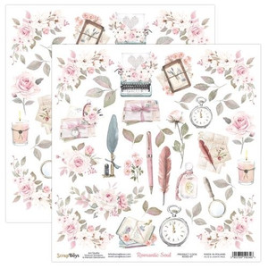 ScrapBoys - Romantic Soul- 12"x 12" - Single Sheet - (ROSO-07)

Romantic Soul collection.  Double Sided Printed Sheet.  Single paper sheet - 12’’x12’’ (30,5 x 30,5 cm) Paper Weight: 190 gsm.