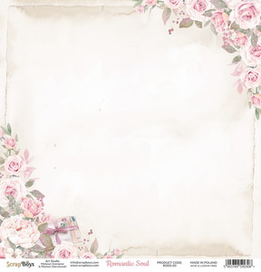 ScrapBoys - Romantic Soul- 12"x 12" - Single Sheet - (ROSA-03)
Romantic Soul collection. Double Sided Printed Sheet. Single paper sheet - 12’’x12’’ (30,5 x 30,5 cm) Paper Weight: 190 gsm. ScrapBoys - Romantic Soul- 12"x 12" - Single Sheet - (ROSA-03)
Romantic Soul collection. Double Sided Printed Sheet. Single paper sheet - 12’’x12’’ (30,5 x 30,5 cm) Paper Weight: 190 gsm.