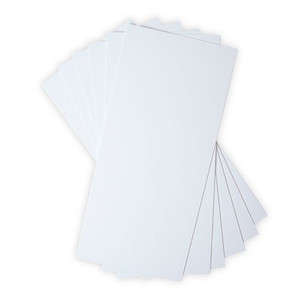 Sizzix Making Essential - Mat Board, 6" x 13", White, 6 Sheets (656492)
No ordinary Mat Board, Little Sizzles were made for the unique dimensions of Sizzix ScoreBoards XL dies. All Little Sizzles Mat Board are acid free. The thickness of each Mat Board sheet is approximately 0.047".
Product Dimensions
15.24cm x 33.02cm
Includes 6 Sheets Sizzix Making Essential - Mat Board, 6" x 13", White, 6 Sheets (656492)
No ordinary Mat Board, Little Sizzles were made for the unique dimensions of Sizzix ScoreBoards XL dies. All Little Sizzles Mat Board are acid free. The thickness of each Mat Board sheet is approximately 0.047".
Product Dimensions
15.24cm x 33.02cm
Includes 6 Sheets