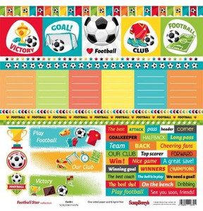 Scrapberry's - Football Star Collection - Cards 1 - 12"x 12" (SCB220611307b)
Single sided scrapbooking paper 12" x 12". Suitable for all craft making projects. Paper Weight: 190 g/m. Acid and lignin free. Scrapberry's - Football Star Collection - Cards 1 - 12"x 12" (SCB220611307b)
Single sided scrapbooking paper 12" x 12". Suitable for all craft making projects. Paper Weight: 190 g/m. Acid and lignin free.