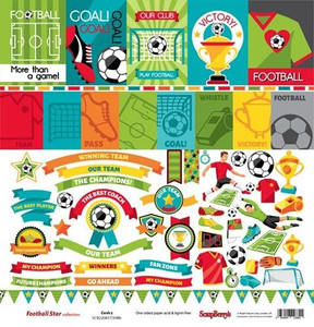Scrapberry's - Football Star Collection - Cards 2 - 12"x 12" (SCB220611308b)
Single sided scrapbooking paper 12" x 12". Suitable for all craft making projects. Paper Weight: 190 g/m. Acid and lignin free. Scrapberry's - Football Star Collection - Cards 2 - 12"x 12" (SCB220611308b)
Single sided scrapbooking paper 12" x 12". Suitable for all craft making projects. Paper Weight: 190 g/m. Acid and lignin free.