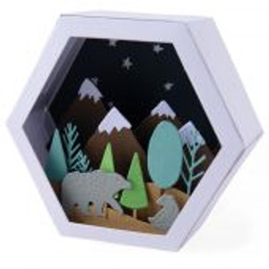 Sizzix - Thinlits Die Set 28PK - Box, Winter Scene (664582)
This stunning set will have you gazing into another world of imagination. It includes a bear, mountains, trees and stars - this die set has all the elements you need to create a magical winter scene in your papercraft makes.
Thinlits create dazzling detailed shapes for more creative cardmaking and papercrafting projects. These wafer-thin chemically-etched die sets are designed to cut, emboss or stencil a single sheet of cardstock, paper, metallic foil or vellum. They are simple to use, compact and portable for cutting at home or on the go. Use them for enhanced intricacy and to add a special touch of inspiration to all your projects.
The Thinlits dies in this set are compatible with the BIGkick, Big Shot and Vagabond machines.
To cut, the sandwich requires use of a pair of Cutting Pads and the machine's included Platform; when using the Essentials Platform or Solo Platform & Shim, the Extended Adapter or Solo Adapter is required. Because of their intricacy, Thinlits dies may require up to three passes to cut. If extra ejection is needed for easier separation of the die-cut from the design, place wax paper between the Thinlits die and your material and then cut.
These dies can also emboss when the machine's included Platform is combined with an Impressions Pad and Silicone Rubber sheet. The diagrams on the Platform offer easy guidelines about how to make the perfect Sizzix sandwich.
To stencil, place the die over desired material and apply ink or chalk to the die indentations. This technique can be used alone or to enhance embossed designs.
Design Dimensions8.89cm x 10.16cm x 4.13cm Sizzix - Thinlits Die Set 28PK - Box, Winter Scene (664582)
This stunning set will have you gazing into another world of imagination. It includes a bear, mountains, trees and stars - this die set has all the elements you need to create a magical winter scene in your papercraft makes.
Thinlits create dazzling detailed shapes for more creative cardmaking and papercrafting projects. These wafer-thin chemically-etched die sets are designed to cut, emboss or stencil a single sheet of cardstock, paper, metallic foil or vellum. They are simple to use, compact and portable for cutting at home or on the go. Use them for enhanced intricacy and to add a special touch of inspiration to all your projects.
The Thinlits dies in this set are compatible with the BIGkick, Big Shot and Vagabond machines.
To cut, the sandwich requires use of a pair of Cutting Pads and the machine's included Platform; when using the Essentials Platform or Solo Platform & Shim, the Extended Adapter or Solo Adapter is required. Because of their intricacy, Thinlits dies may require up to three passes to cut. If extra ejection is needed for easier separation of the die-cut from the design, place wax paper between the Thinlits die and your material and then cut.
These dies can also emboss when the machine's included Platform is combined with an Impressions Pad and Silicone Rubber sheet. The diagrams on the Platform offer easy guidelines about how to make the perfect Sizzix sandwich.
To stencil, place the die over desired material and apply ink or chalk to the die indentations. This technique can be used alone or to enhance embossed designs.
Design Dimensions8.89cm x 10.16cm x 4.13cm