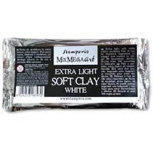 Stamperia - MixMediaArt Soft Clay White - Extra Light 160gr (K3P44)
Mixed Media Art Extra Light Soft Clay 160gr White. Extra light, soft, white colour modelling clay. It can be engraved, impressed by stamps and worked to create 3D decorations. Air-dry. Drying time is 24 hours according to thickness. Stamperia - MixMediaArt Soft Clay White - Extra Light 160gr (K3P44)
Mixed Media Art Extra Light Soft Clay 160gr White. Extra light, soft, white colour modelling clay. It can be engraved, impressed by stamps and worked to create 3D decorations. Air-dry. Drying time is 24 hours according to thickness.
