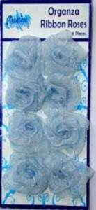 Organza Ribbon Roses - Pale Blue - PK8 (RR017)
Ribbon flower embellishments. 8 Organza Pale Blue Ribbon Roses. Perfect for your cards, scrapbooks or any craft projects. Diameter of each Rose approx: 35mm. Organza Ribbon Roses - Pale Blue - PK8 (RR017)
Ribbon flower embellishments. 8 Organza Pale Blue Ribbon Roses. Perfect for your cards, scrapbooks or any craft projects. Diameter of each Rose approx: 35mm.