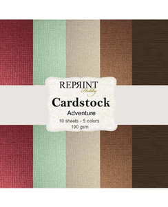 Reprint - Cardstock - Adventure - 5 Colours - 12x12 Inch - 10 Sheets (CSP011)
Swedish collection design textured paper for projects like scrapbooking, making cards or home decor. Pack contains 10 double sided sheets. 5 Colours. Acid & lignin free, 190gsm. Reprint - Cardstock - Adventure - 5 Colours - 12x12 Inch - 10 Sheets (CSP011)
Swedish collection design textured paper for projects like scrapbooking, making cards or home decor. Pack contains 10 double sided sheets. 5 Colours. Acid & lignin free, 190gsm.