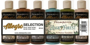 Stamperia - Allegro Acrylic Paint Selection - 6 per pack (KALKIT36)
Acrylic Allegro paint kit. 6 bottles x 60 ml. Paints are water-based acrylics, suitable for all porous surfaces. Give all of your projects some colour with with one of these kits. Colours: - Old Ivory, Earth Brown, Earth, Indian Turquoise, Garden Green, Ancient Pink. Stamperia - Allegro Acrylic Paint Selection - 6 per pack (KALKIT36)
Acrylic Allegro paint kit. 6 bottles x 60 ml. Paints are water-based acrylics, suitable for all porous surfaces. Give all of your projects some colour with with one of these kits. Colours: - Old Ivory, Earth Brown, Earth, Indian Turquoise, Garden Green, Ancient Pink.
