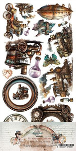 Alchemy Of Art - Steampunk Dream - Extras - 6" x 12" (AA-SD-10)
Pack of double-sided pattern sheets in the "Steampunk Dreams" series from Alchemy of Art. There are 12 sheets, 6 designs plus bonus design on the cover.
15.5 x 30.5 cm mirror print. Paper Weight: 250gsm. Acid and lignin free. Alchemy Of Art - Steampunk Dream - Extras - 6" x 12" (AA-SD-10)
Pack of double-sided pattern sheets in the "Steampunk Dreams" series from Alchemy of Art. There are 12 sheets, 6 designs plus bonus design on the cover.
15.5 x 30.5 cm mirror print. Paper Weight: 250gsm. Acid and lignin free.