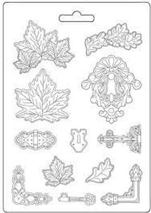 Stamperia A4 Soft Mould - Magic Forest - Leaves, Locks (K3PTA4559)
Soft Mould A4 size. 21cmx29.7cm. To obtain high definition moulds is very simple. You just need to pour the prime material into the mould and wait for it to dry. These moulds can be used with any cold cast moulding product. The shape obtained can be easily removed. Stamperia A4 Soft Mould - Magic Forest - Leaves, Locks (K3PTA4559)
Soft Mould A4 size. 21cmx29.7cm. To obtain high definition moulds is very simple. You just need to pour the prime material into the mould and wait for it to dry. These moulds can be used with any cold cast moulding product. The shape obtained can be easily removed.