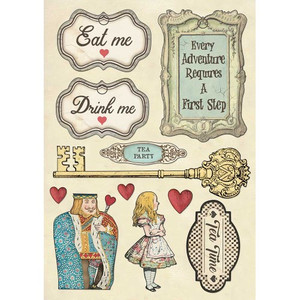 Stamperia - Alice - A5 Coloured Wooden Shapes - Drink Me (KLSP076)

Stamperia wooden shapes are high quality 3D embellishments to add depth to all your crafting projects especially mixed media and scrapbooking. A5 size.